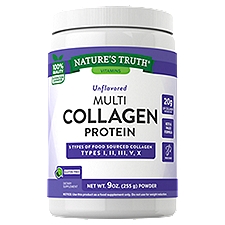 Nature's Truth Unflavored Multi Collagen Protein Powder