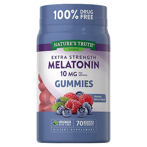 Nature's Truth Extra Strength Melatonin 10 mg Gummies