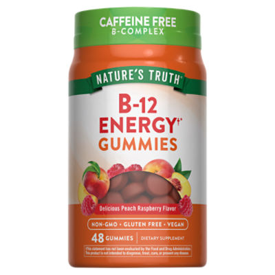Nature's Truth B-12 Energy Gummies Dietary Supplement, 48 count