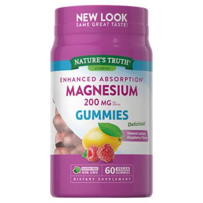 Nature's Truth Enhanced Absorption Magnesium 200 mg Gummies