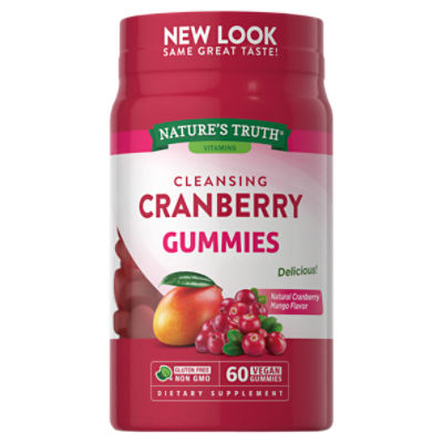 Nature's Truth Cleansing Cranberry Gummies