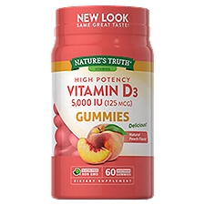 Nature's Truth High Potency Vitamin D3 5,000 IU (125 mcg) Gummies