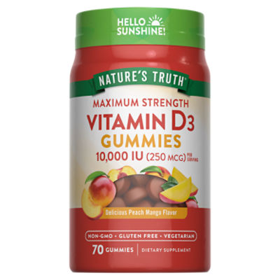 Nature's Truth Vitamin D3 10,000 IU Gummies