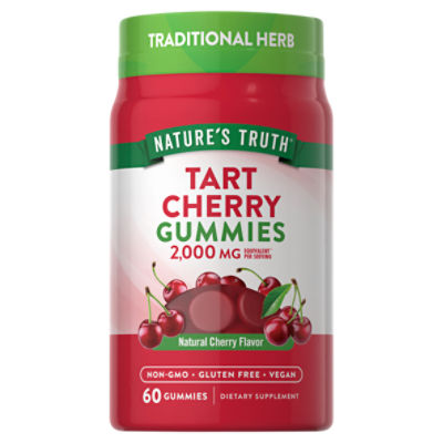 Nature's Truth Tart Delicious Cherry Flavor Dietary Supplement, 2,000 mg, 60 count