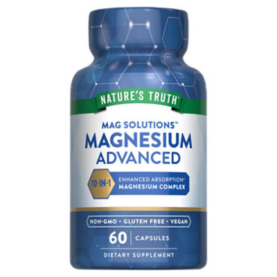 Nature's Truth Mag Solutions Magnesium Complete Dietary Supplement, 60 count