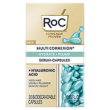 RoC Multi Correxion Hydrate + Plump, Serum Capsules, 0.35 Fluid ounce