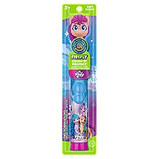 Firefly Clean N' Protect My Little Pony Soft Power Toothbrush with Cover, 3+