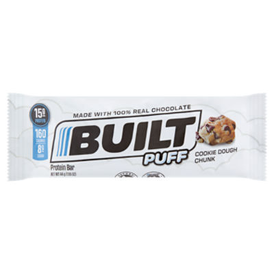 Built Puff Cookie Dough Chunk Protein Bar, 1.55 oz