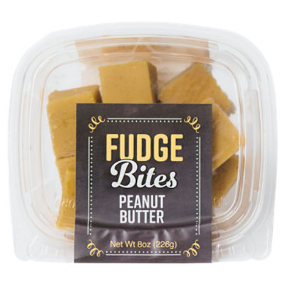 Fudge Bites Peanut Butter Bites, 8 oz