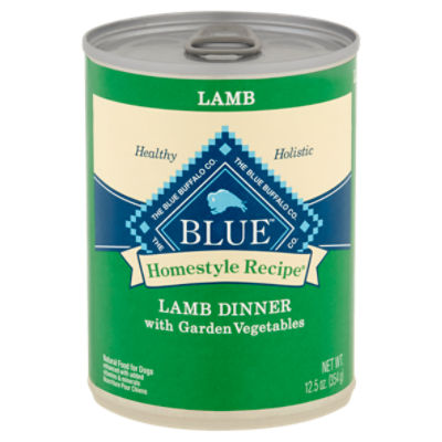 The Blue Buffalo Co. Blue Homestyle Recipe Lamb Dinner Natural Food for