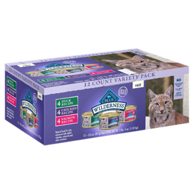 Blue Wilderness Paté, Natural Food for Cats