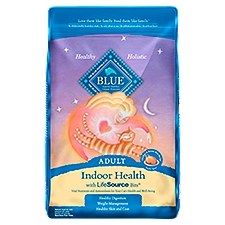 Blue Buffalo Indoor Formula Cat Food, 160 Ounce