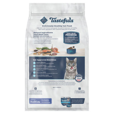 Blue indoor cat food sale