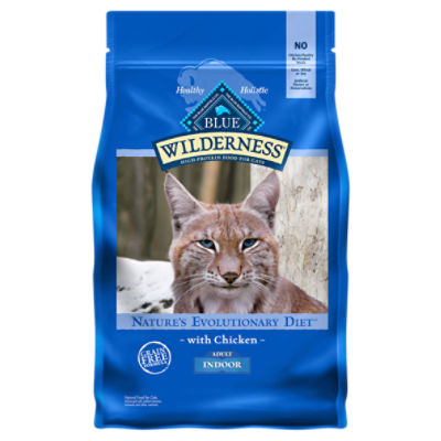 The Blue Buffalo Co. BLUE Wilderness Indoor Natural Food for Cats with Chicken, Adult, 4 lbs