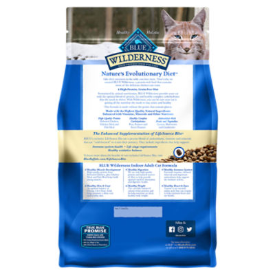 The Blue Buffalo Co. BLUE Wilderness Indoor Natural Food for Cats