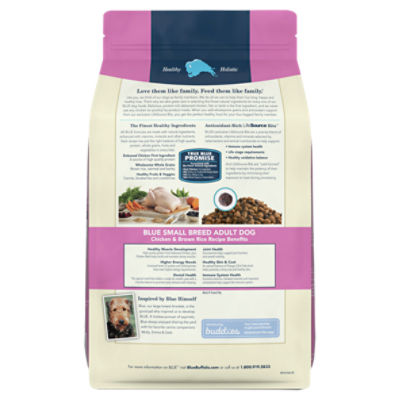 Blue buffalo dog food adult sales small breed