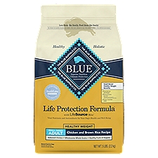 Blue Buffalo Life Protection Formula Adult Small Breed Healthy Weight Dog Food, Chicken & Rice 5-lb