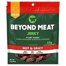 Beyond Meat Hot & Spicy Plant-Based, Jerky, 3 Ounce
