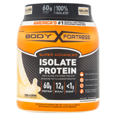 Body Fortress Vanilla Protein Supplement, 1.5 lb ShopRite