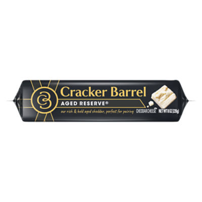 Cracker Barrel Aged Reserve Cheddar Cheese, 8 oz