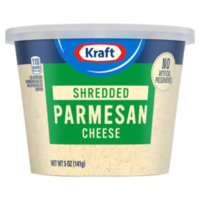Kraft Shredded Parmesan Cheese, 5 oz