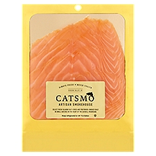 Catsmo Artisan Smokehouse Smoked Salmon, 4 oz