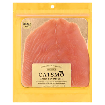 Catsmo Artisan Smokehouse Double Smoked Salmon, 4 oz