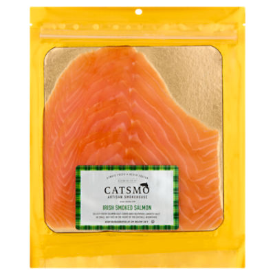 Catsmo Artisan Smokehouse Irish Smoked Salmon, 4 oz