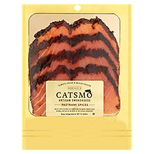 Catsmo Artisan Smokehouse Pastrami Spices Smoked Salmon, 4 oz