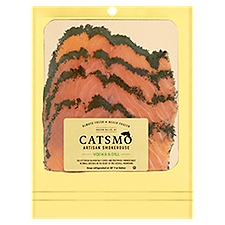 Catsmo Artisan Smokehouse Vodka & Dill Smoked Salmon, 4 oz