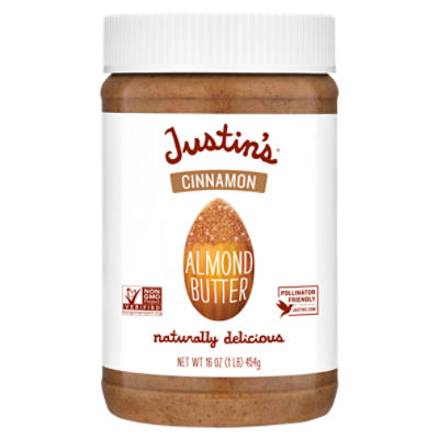 Justin's Cinnamon Almond Butter, 16 oz, 16 Ounce