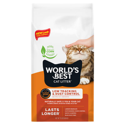 World's Best Cat Litter™ Low Tracking & Dust Control Multiple Cat Unscented