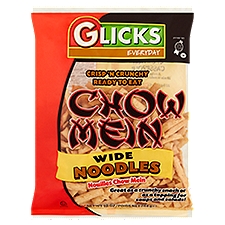 Glicks Everyday Chow Mein Wide Noodles, 10 oz