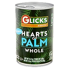 Glicks Everyday Cultivated Whole Hearts of Palm, 14.1 oz