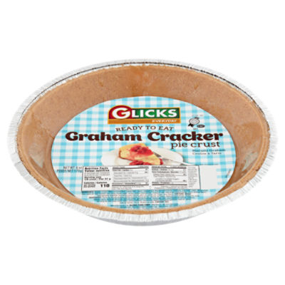 Glicks Everyday Graham Cracker Pie Crust, 6 oz