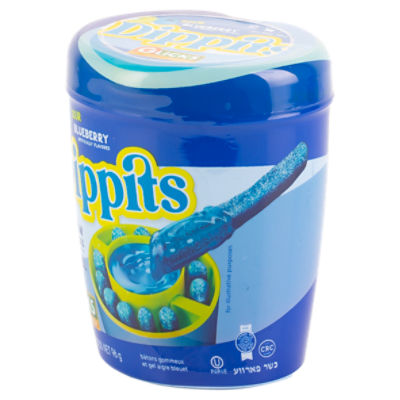 Glicks Sour Blueberry Dippits, 3.4 oz