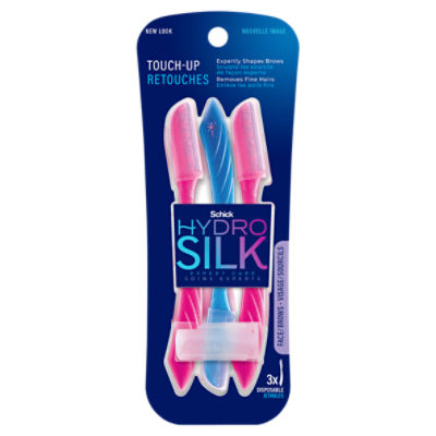 Schick Hydro Silk Touch-Up Exfoliating Dermaplaning Tool, Face ...