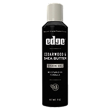 Edge Cedarwood & Shea Butter Shave Gel, 7 oz