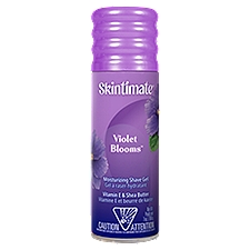 Skintimate Violet Blooms Moisturizing Shave Gel, 7 oz
