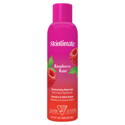 Skintimate Raspberry Rain Moisturizing Shave Gel, 7 oz