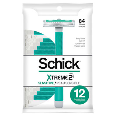 Schick Xtreme 2 Men's Disposable Razors - 12 Ct