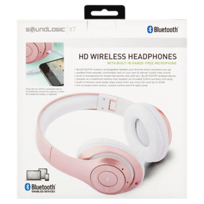 Soundlogic hd wireless outlet headphones