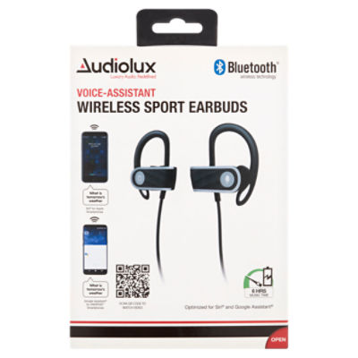 Audiolux Voice Assistant Wireless Sport Earbuds Price Rite