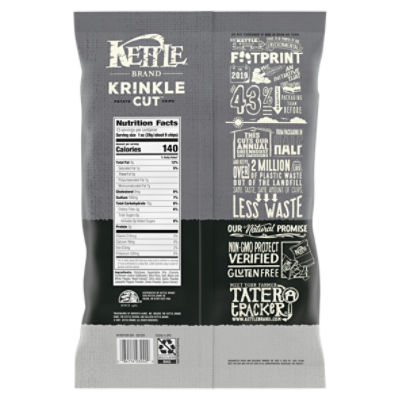 Kettle Brand Potato Chips, Jalapeno Kettle Chips, Party Size, 13 Oz