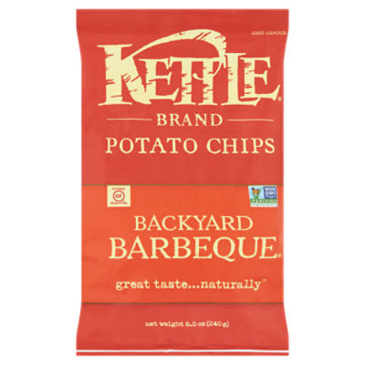 Kettle Brand Backyard Barbeque Potato Chips, 8.5 oz
