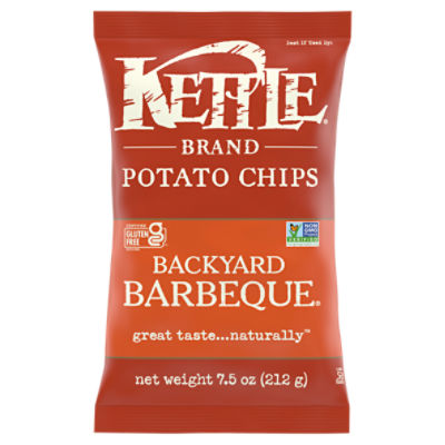 Kettle Brand Backyard Barbeque Potato Chips, 7.5 oz