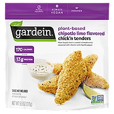 Gardein Plant-Based Chipotle Lime Flavored Chick'n Tenders, 9.5 oz