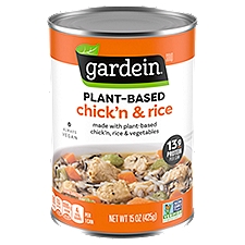 Gardein Plant-Based Chick'n & Rice Soup, 15 oz