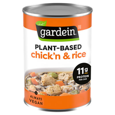 Gardein Plant-Based Chick'n & Rice Soup, 15 oz