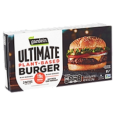 Gardein Ultimate Plant-Based, Burger Patties, 8 Ounce